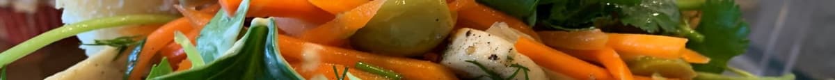 Pickled Mushroom & Avocado Bánh Mi (VG)