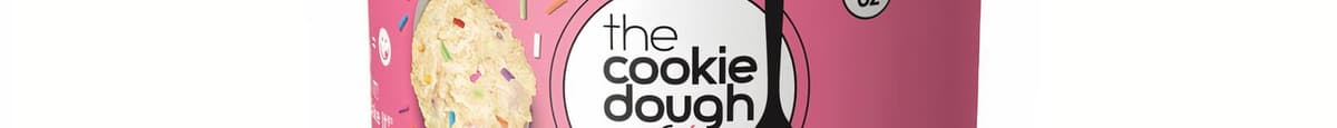The Cookie Dough Cafe Confetti Cake Edible Cookie Dough Jar (18 oz)