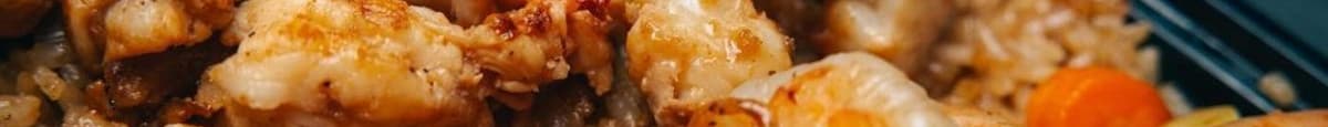 Scallops & Shrimp Combination Plate