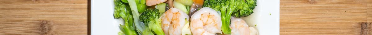 48. Shrimp with Mixed Vegetables