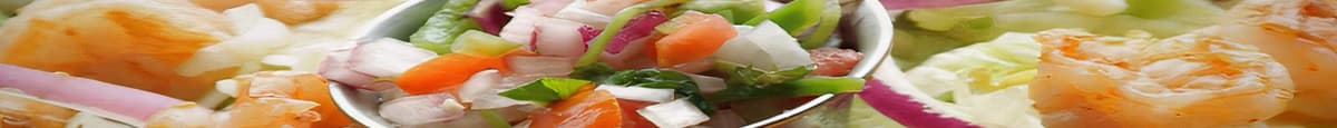 Ensalada de Camarones a la Parrilla / Grilled Shrimp Salad