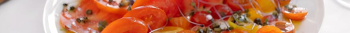 Heirloom Tomatoes with Extra Virgin Olive Oil