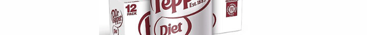 Dr. Pepper Diet 12 Pk Cans