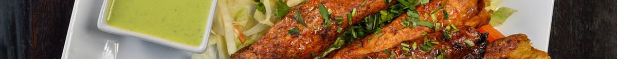 Seekh kabab poulet / Chicken Seekh Kabab