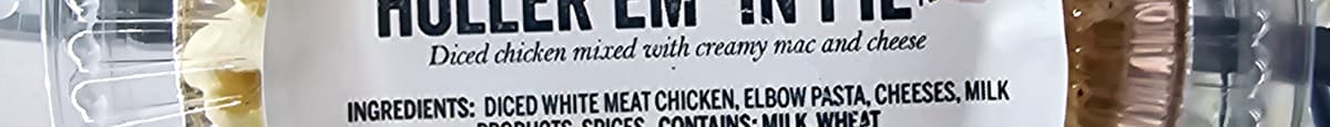 Holler Em' in Pie (Chicken and Mac & Cheese)