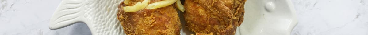 Pollo frito 3 piezas / Fried Chicken 3 Pieces