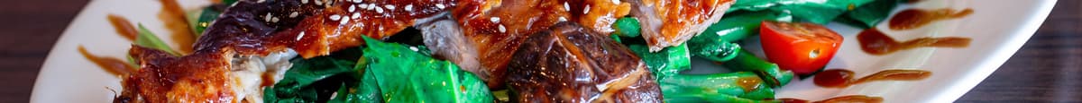 Roasted Duck with Plum Sauce