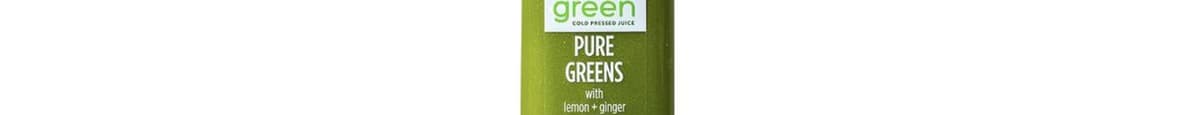 Pure Green with Lemon & Ginger Cold Pressed Juice (Nutrient Dense)