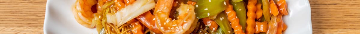 Mi Xao Gion (Nouilles croustillantes) / Mi Xao Gion (Crispy Noodles) 