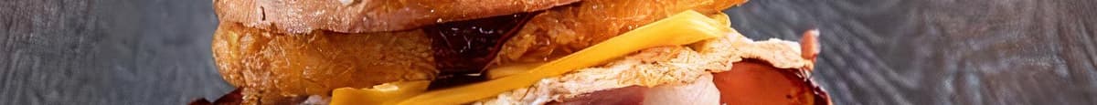 Bacon & Egg Roll Burger