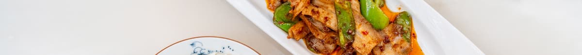 Double Cooked Spicy Pork and Steamed Rice (Separate) / |回锅肉套餐