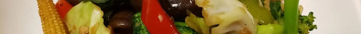 Spicy Basil Vegetables