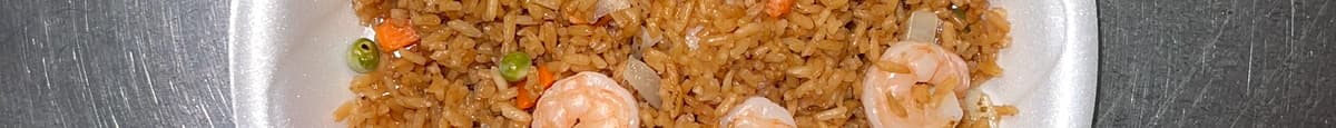 25. 虾炒饭Shrimp Fried Rice Pt