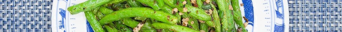 Sauteed String Beans with Minced Pork