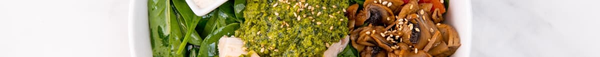 Gluten-free Pesto Cowboy Salad