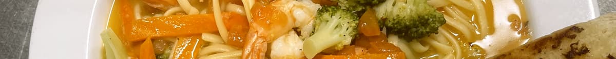 Shrimp Scampi / Pasta Primavera