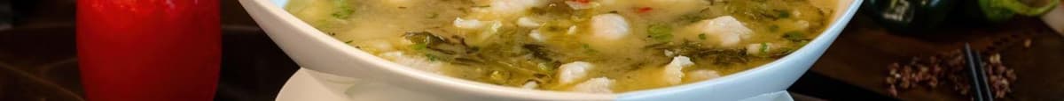 Pickled Vegetable Swai Fillets 沸腾酸菜鱼片