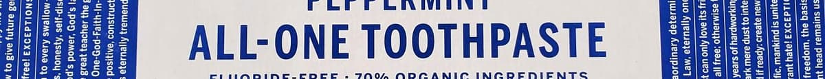 Dr. Bronner's All-One Toothpaste