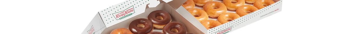 Krispy Kreme Original Glazed Dozen & Duo Dozen Doughnuts (24 ct)