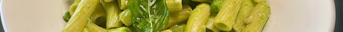 Green Pea & Pesto Rigatoni