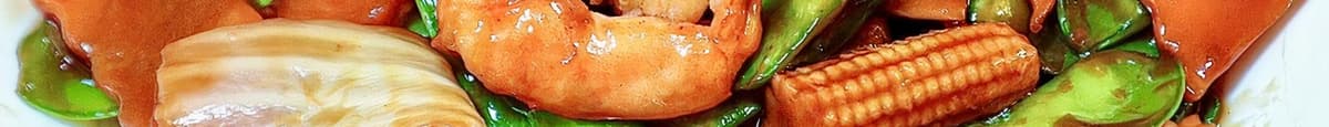 86. Shrimp with Snow Peas