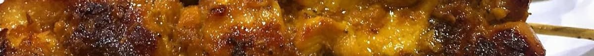 A3. Chicken Satay Kebab / 雞肉沙爹串燒