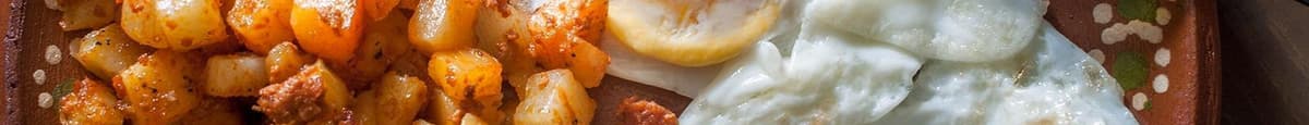 Chorizo, Egg, & Potato Plate