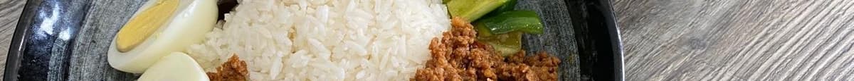 CC15. Braised Spicy Ground Pork over Rice 滷肉飯