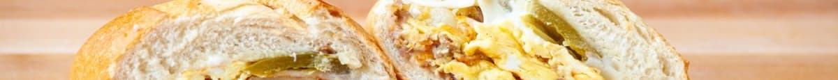 Carne Asada Breakfast Sandwich
