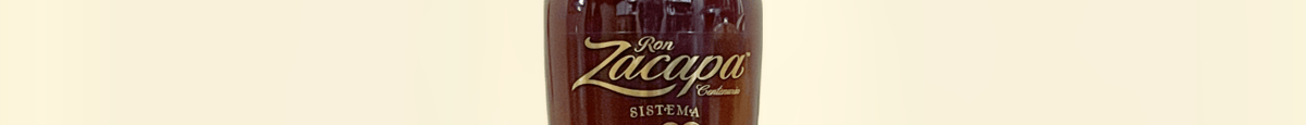 Ron Zacapa 80 Proof Centenario Sistema No. 23 Solera Gran Reserva Rum Bottle (750 ml)