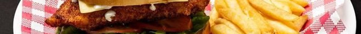 Crispy Chicken Burger (4312 kJ)