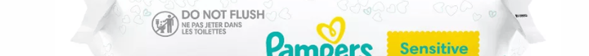 Pampers Baby Wipes Sensitive Fragrance-Free (56 Ct)