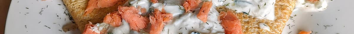 Creamy Dill Smoked Salmon