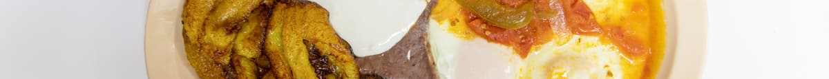 Desayuno Salvadoreno/Huevos estrellados