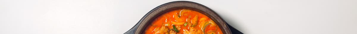 매운 돼지 국밥 / Spicy Pork Belly Soup