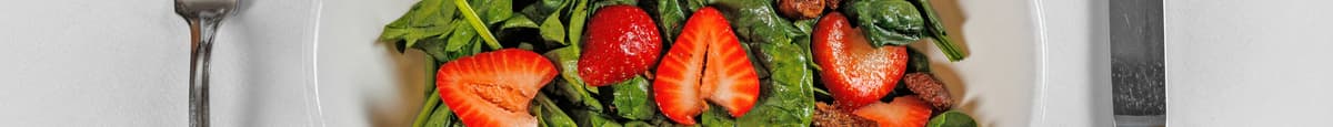 Baby Spinach & Strawberry Salad