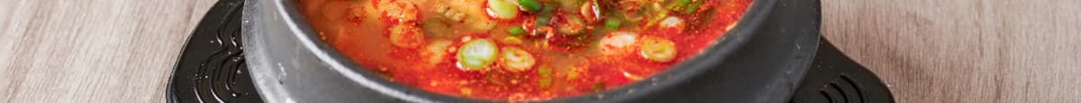 순두부찌개 / Seafood Silken Tofu Stew