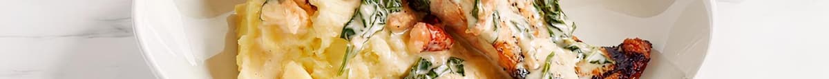 Lunch Lobster Fondue Salmon*