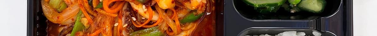 오징어볶음도시락 Spicy Squid K-Bento