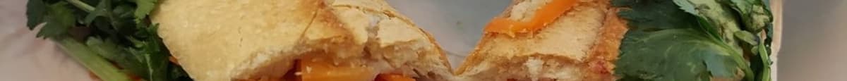 12. Vietnamese Ham & Pate Sandwich / Bánh Mì Chả Lụa Pate