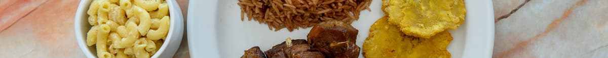 Dinde accompagnée de  riz collé / Turkey with Sticky Rice