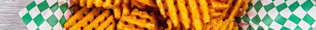 Waffle fries (L)