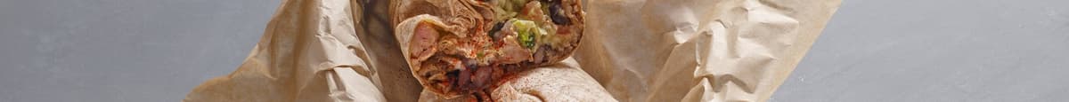 Super Baby Steak and Prawn Burrito