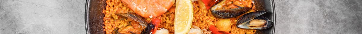 Paella aux fruits de mer / Seafood Paella 