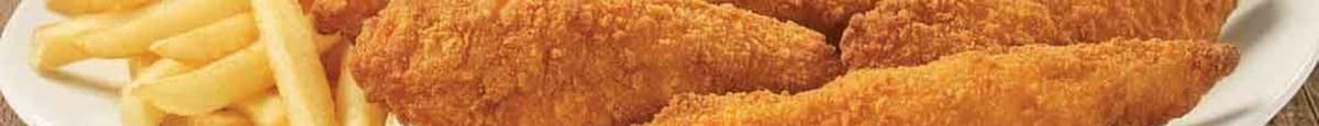 6 filets de poitrine de poulet croustillants / 6 Crispy Chicken Breast Fillets