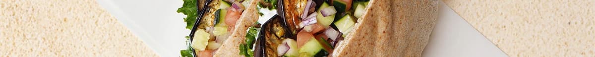 Grilled Eggplant Pita Sandwich