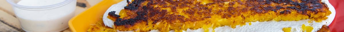 Arepa de Choclo / Sweet Arepa with Cheese