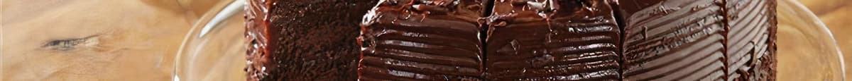 Triple Layer Chocolate Fudge Layer Cake