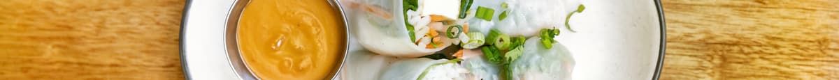 6.1. Tofu Salad Rolls (2) (GF, VG)