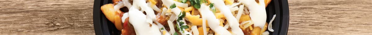 Pork Green Chile Cheese Fries